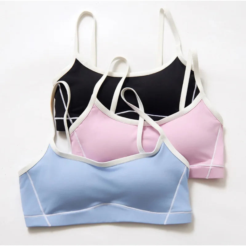 High-Support Sports Bra – Push-Up, Padded & Seamless