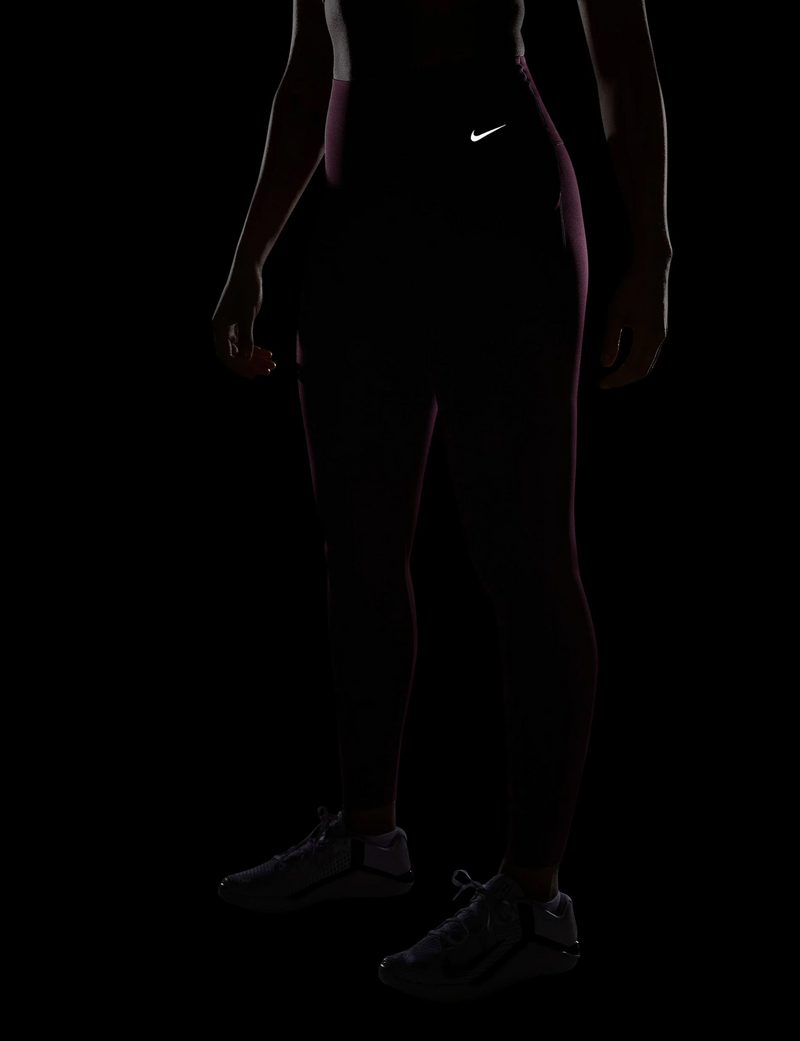 Nike Universa High Waisted Leggings - Bordeaux/Black