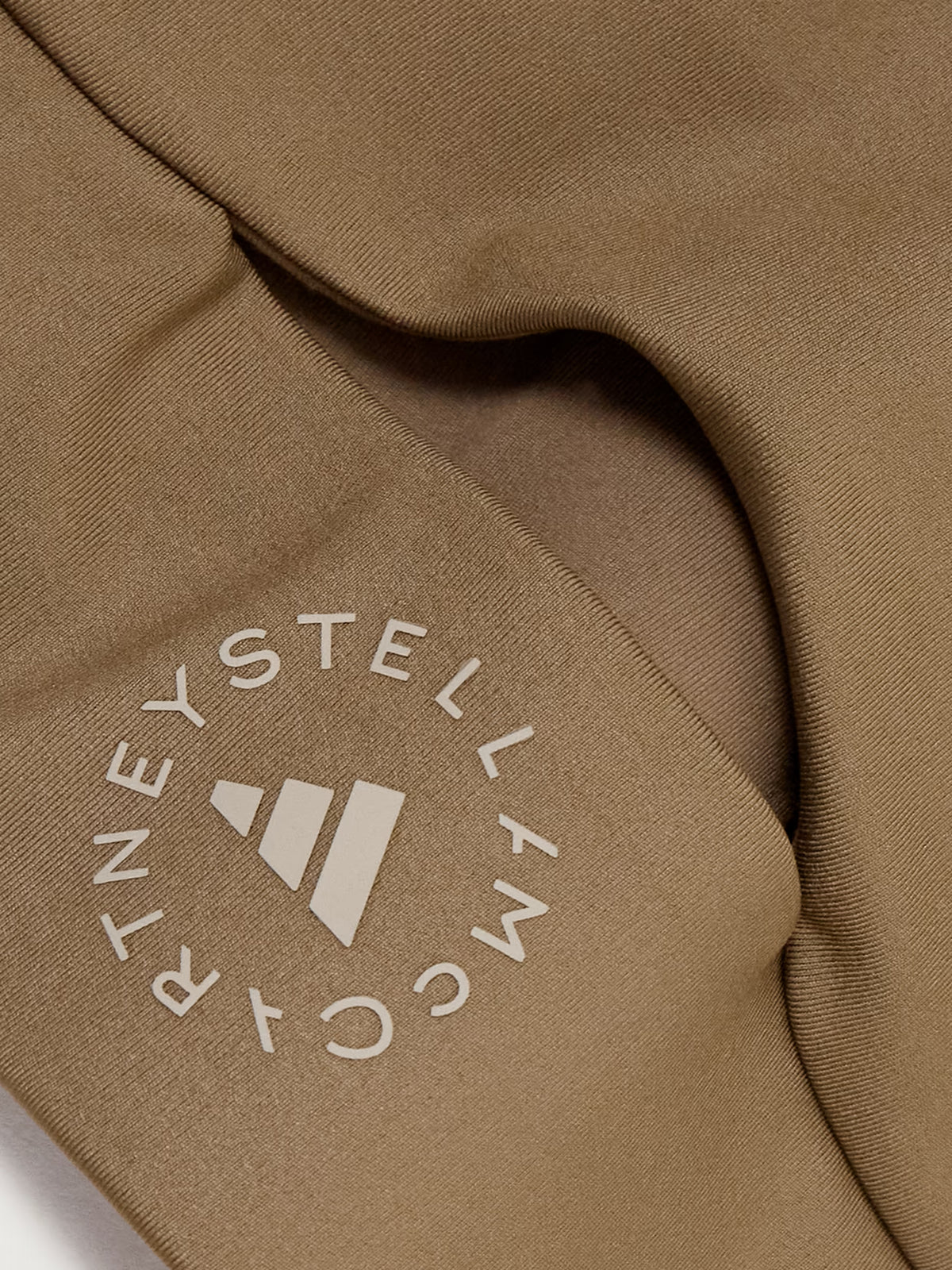 adidas by Stella McCartney - Truestrength Stretch Recycled-jersey Sports Bra - Brown