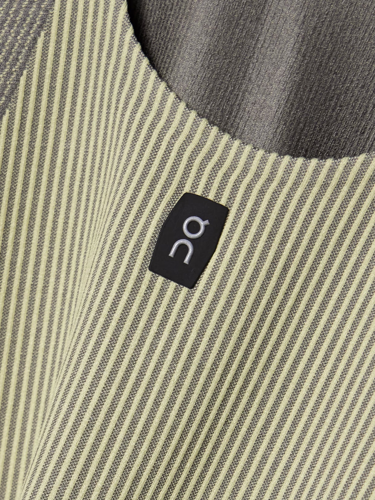 ON - Studio Ribbed Stretch Recycled Playsuit - Green