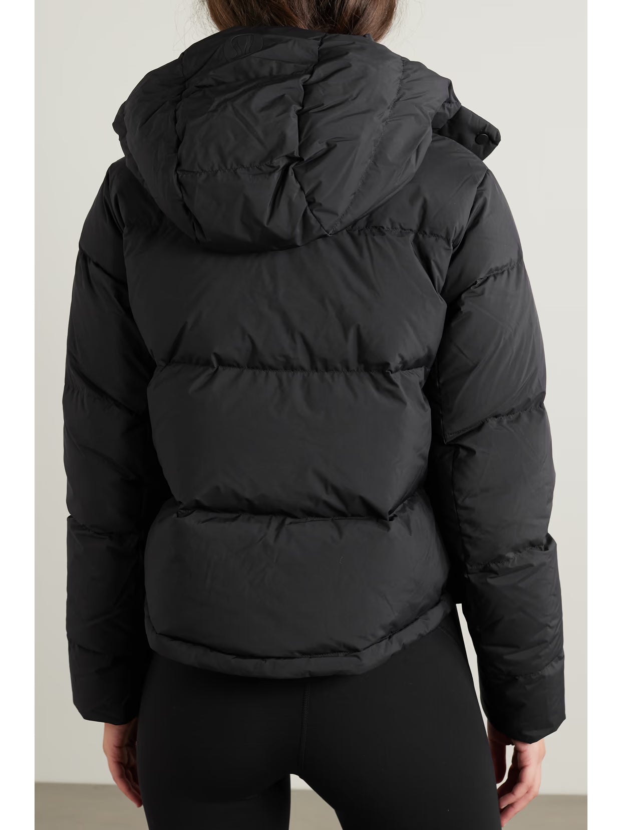 lululemon - Wunder Puff Hooded Quilted Recycled-softmatte Down Jacket - Black