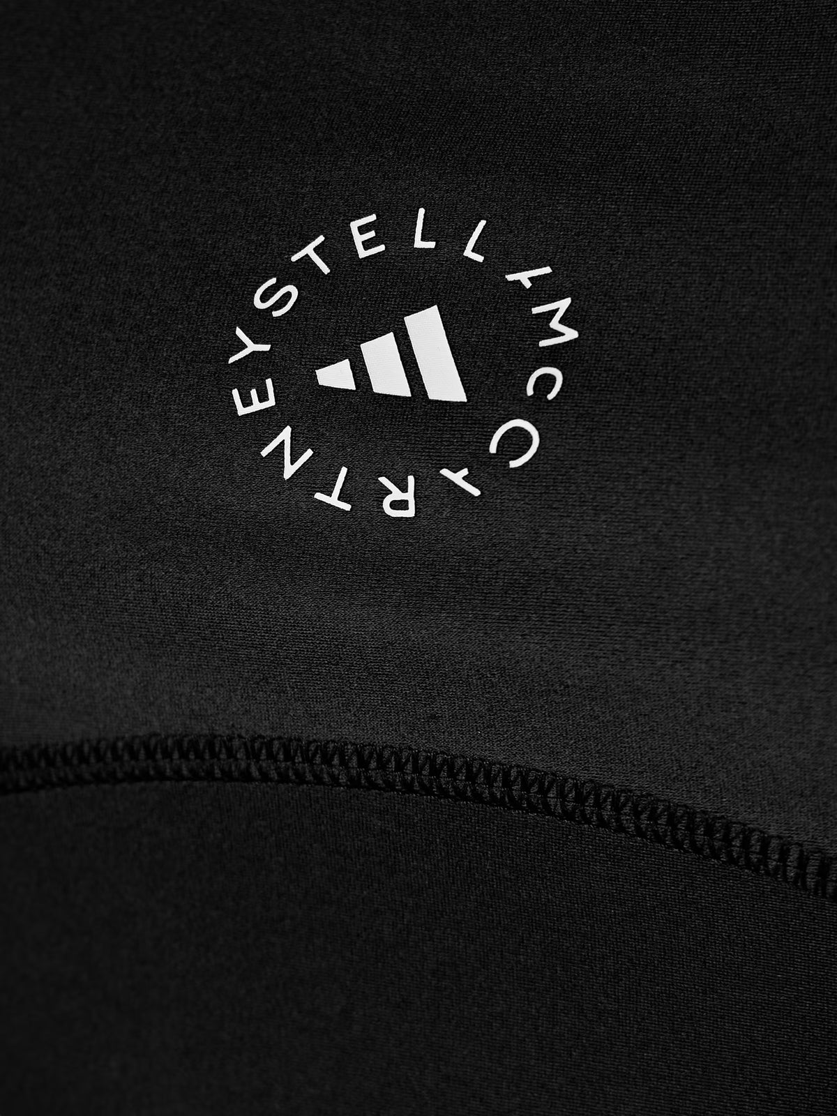 adidas by Stella McCartney - Truepurpose Cutout Cropped Stretch Recycled-jersey Top - Black