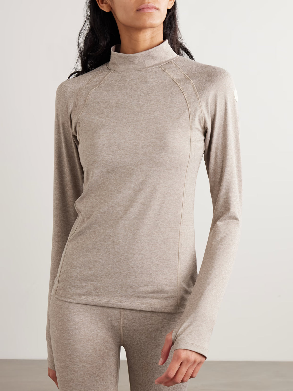 Varley - Always Warm Stretch-jersey Top - Brown