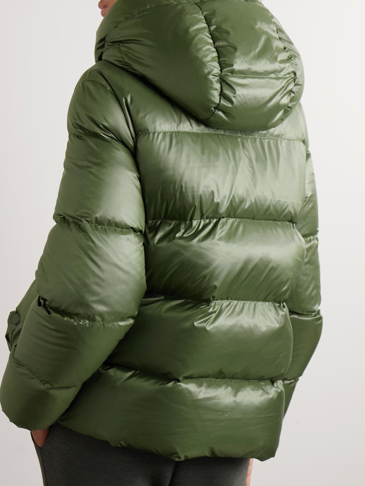 Varley - Madelina Hooded Quilted Shell Down Jacket - Green