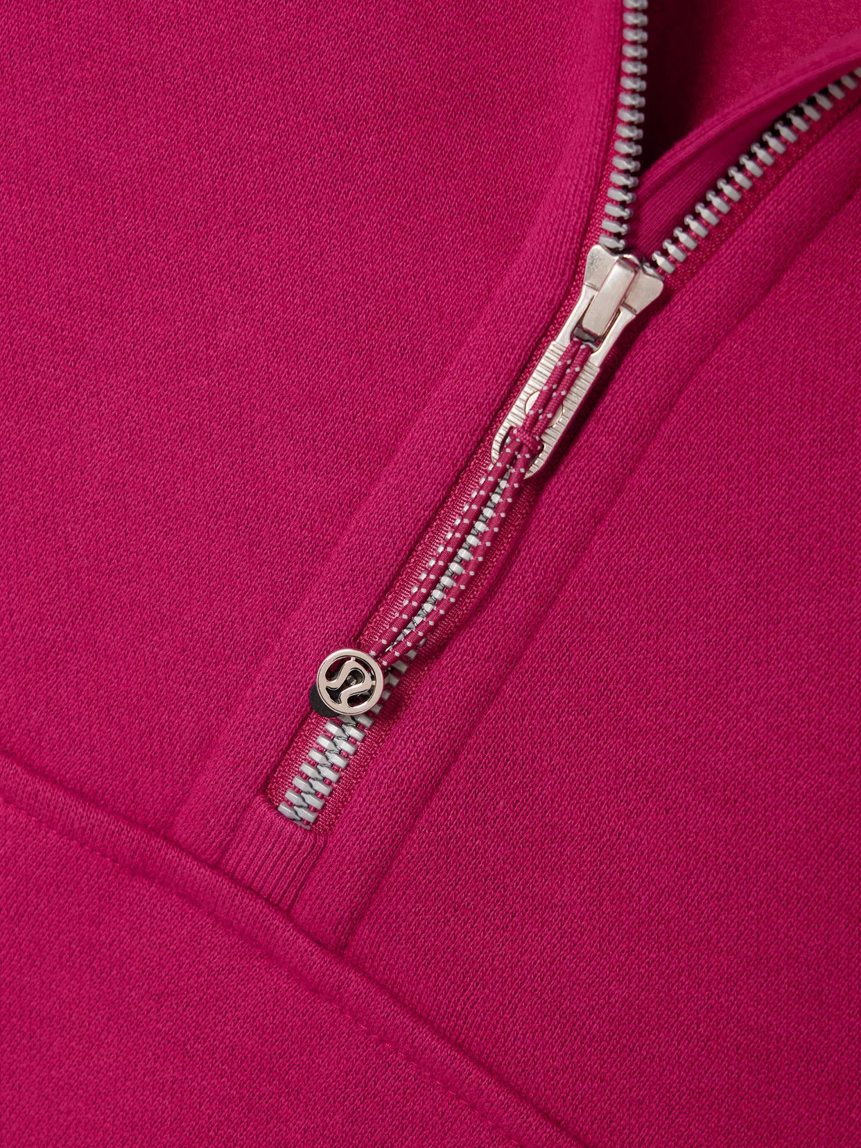 lululemon - Scuba Cropped Cotton-blend Half-zip Hoodie - Pink