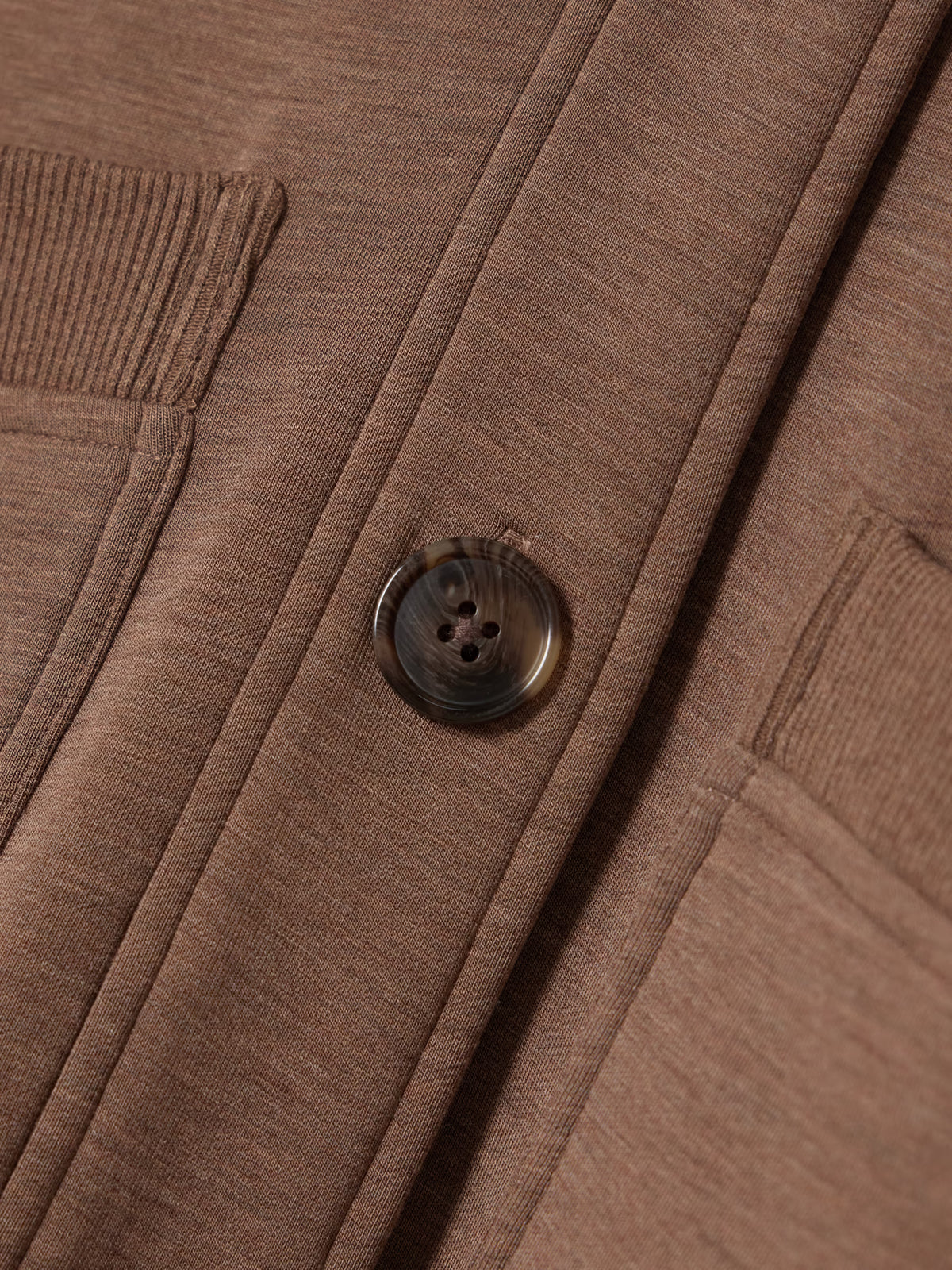 Varley - Sabrina Stretch-jersey Cardigan - Metallic