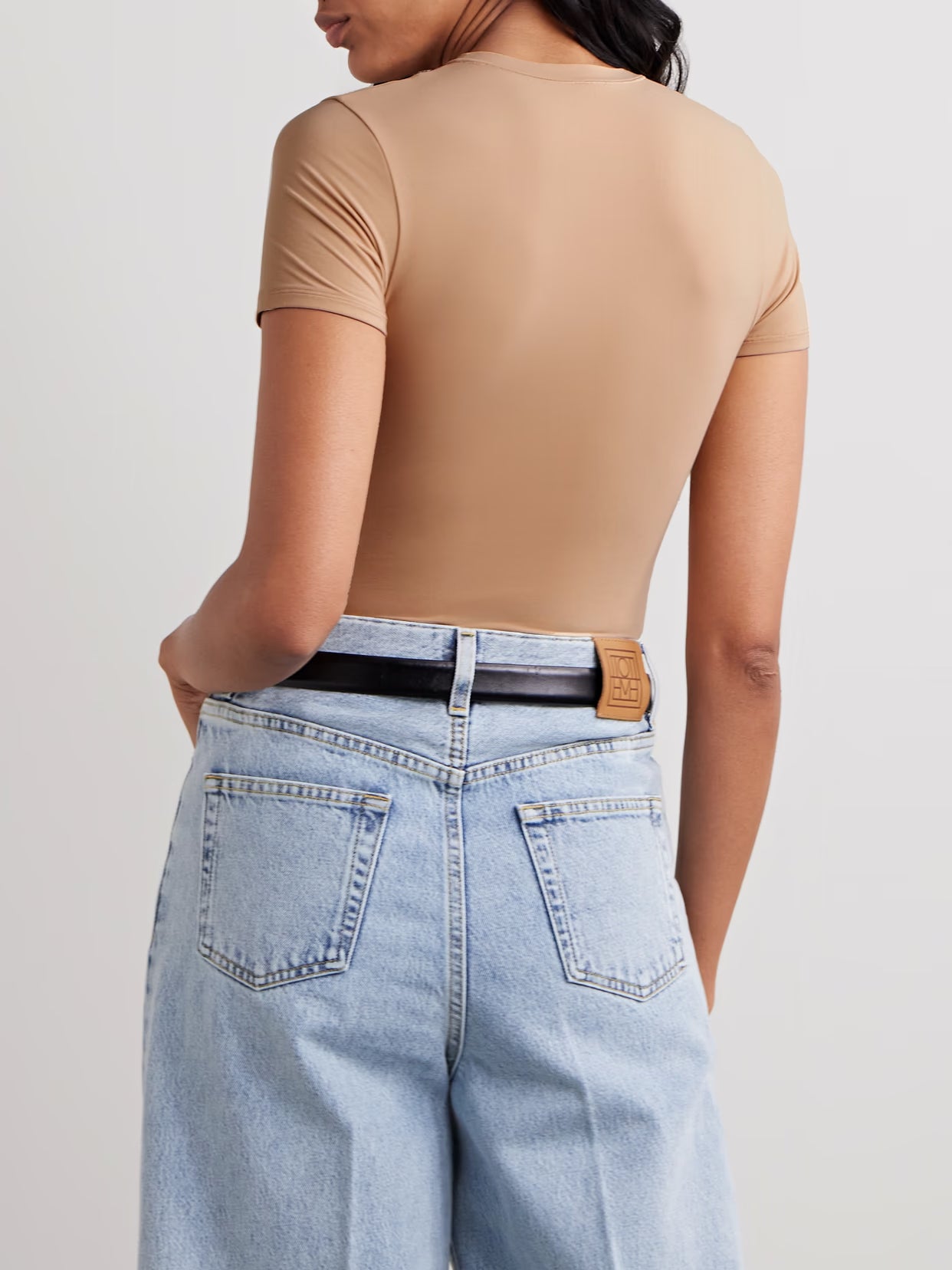 SKIMS - Fits Everybody T-shirt Bodysuit - Clay - Neutrals