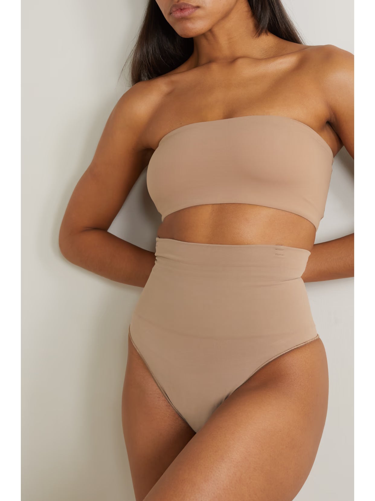 SKIMS - Core Control High Waist Thong - Sienna