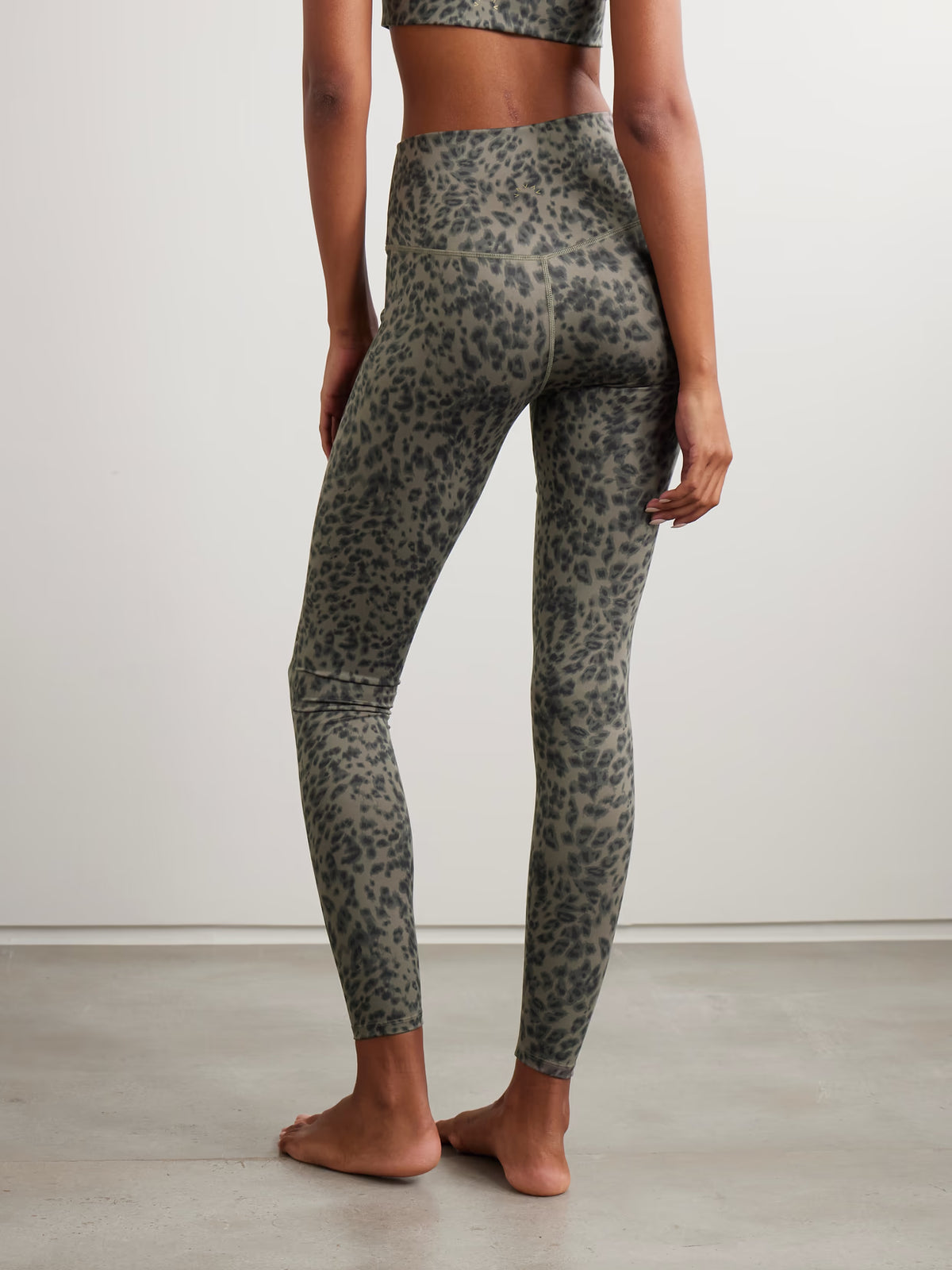Varley - Cheetah-print Freesoft Leggings - Brown