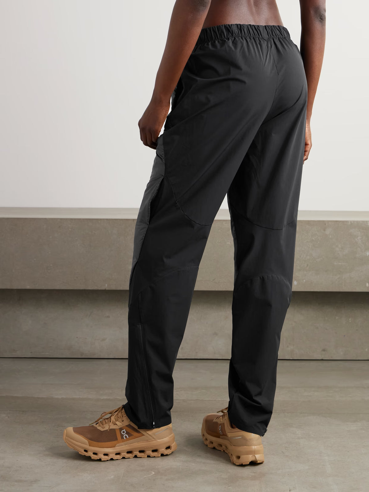 ON - + Post Archive Faction Zero Recycled-ripstop And Shell Tapered Pants - Black