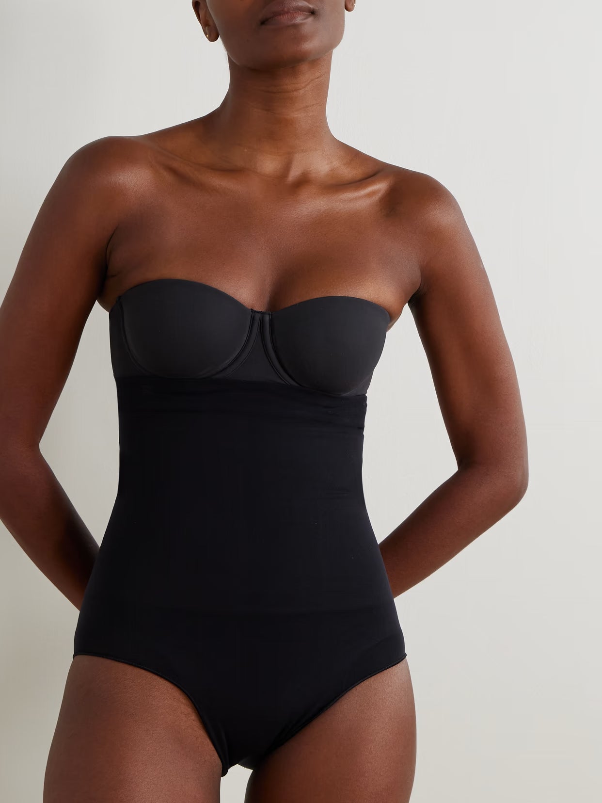 SKIMS - Core Control High Waist Briefs - Onyx