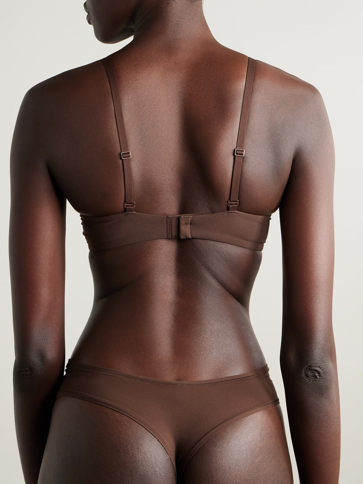 SKIMS - Fits Everybody Unlined Demi Bra - Cocoa