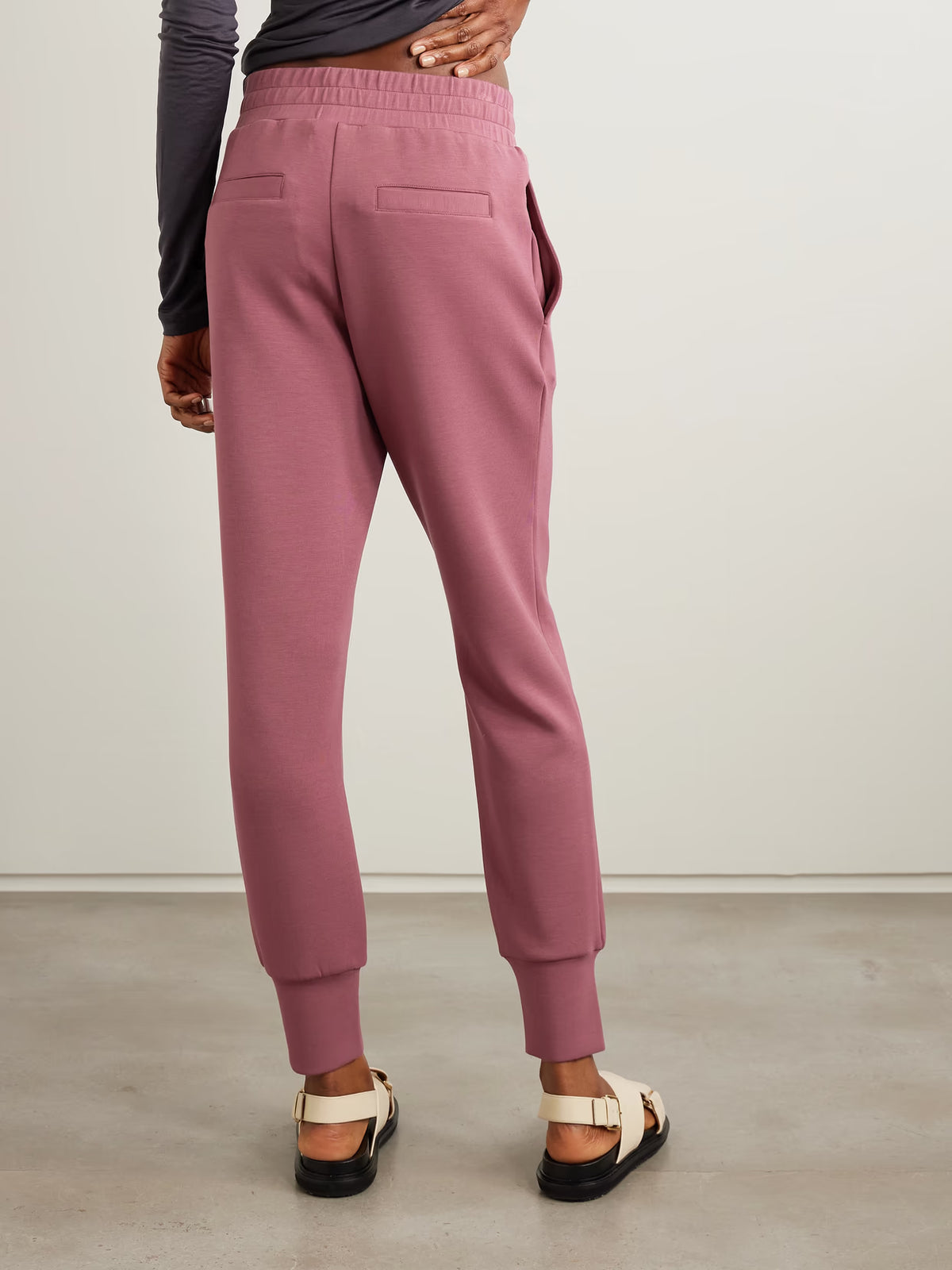 Varley - The Slim Cuff Doublesoft Track Pants - Pink