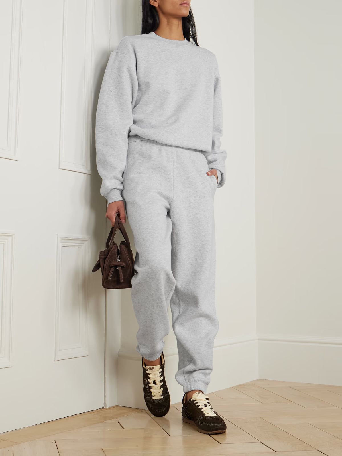 SKIMS - Classic Joggers - Light Heather Grey