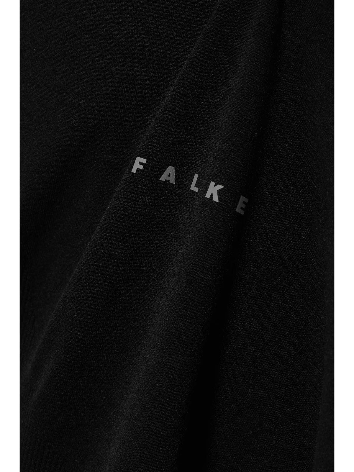 FALKE Ergonomic Sport System - Maximum Warm Stretch-jersey Turtleneck Top - Black