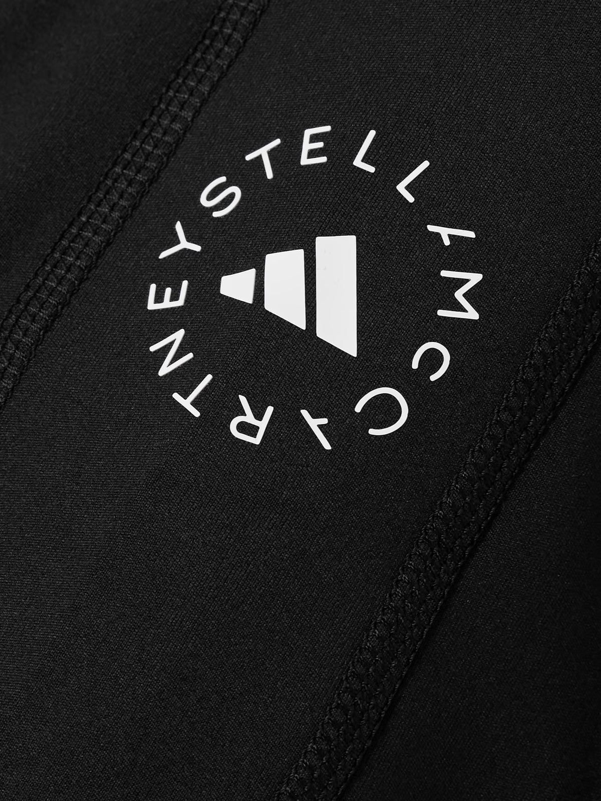 adidas by Stella McCartney - Truepurpose Printed Recycled Stretch-jersey Top - Black
