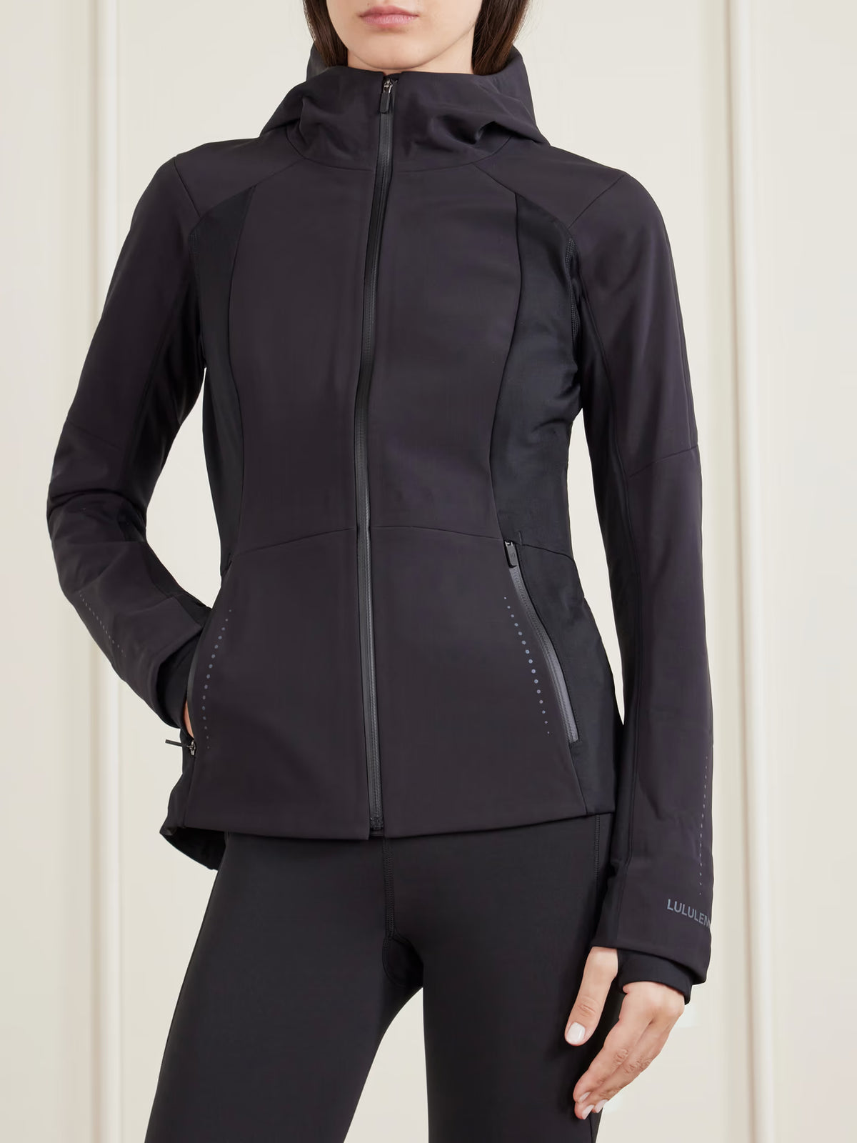 lululemon - Cross Chill Hooded Softseal Jacket - Black