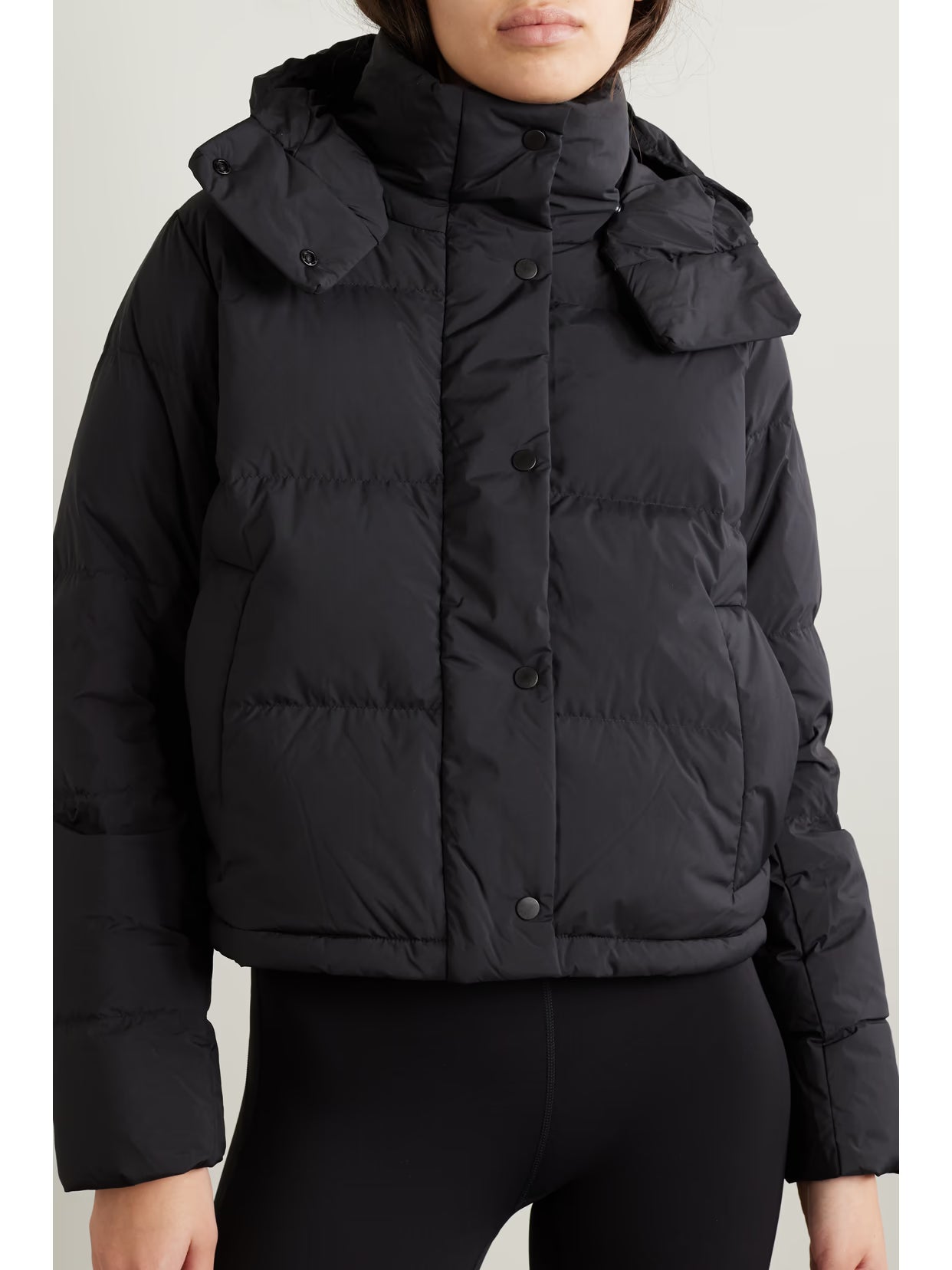 lululemon - Wunder Puff Hooded Quilted Recycled-softmatte Down Jacket - Black
