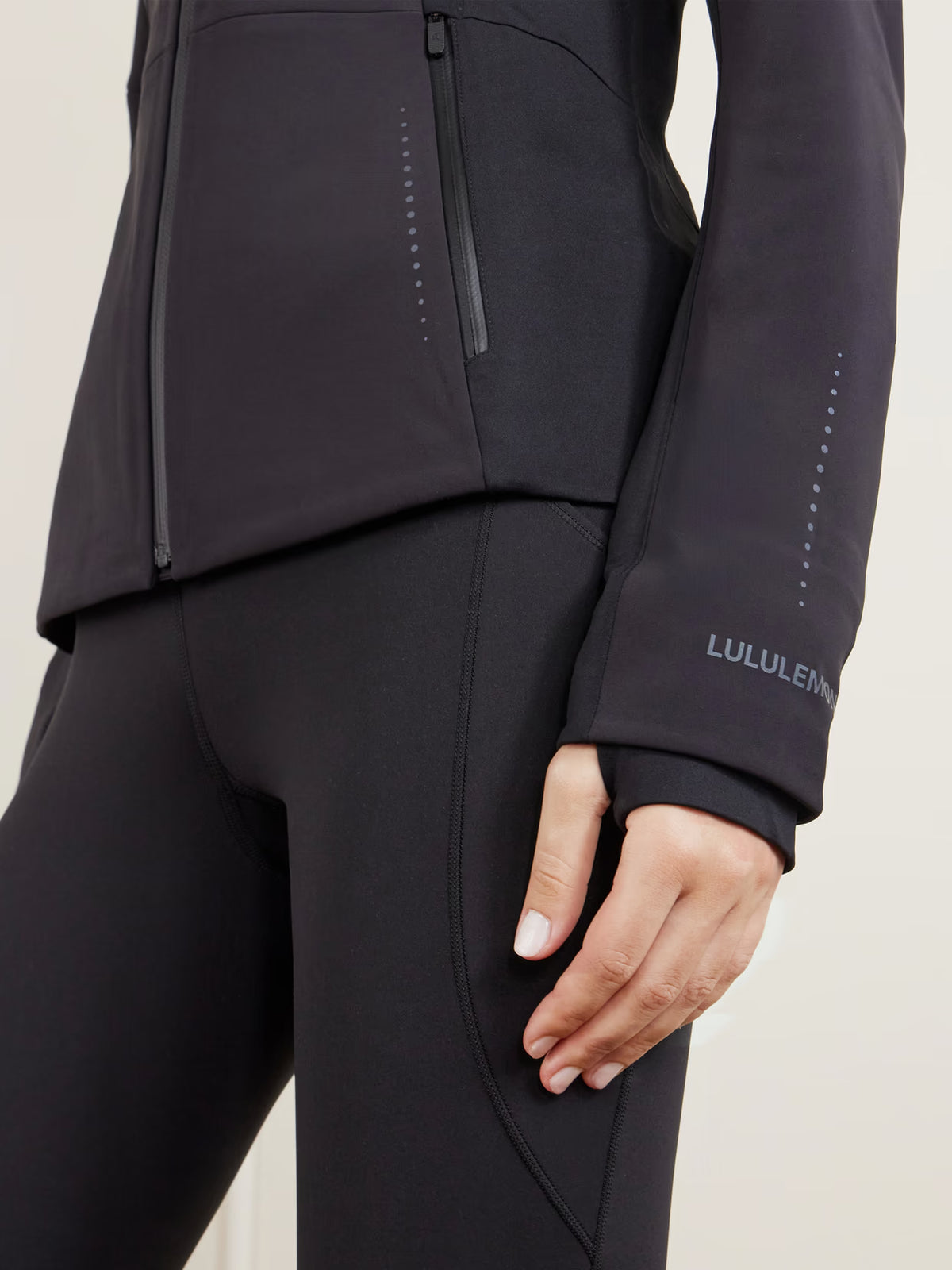 lululemon - Cross Chill Hooded Softseal Jacket - Black