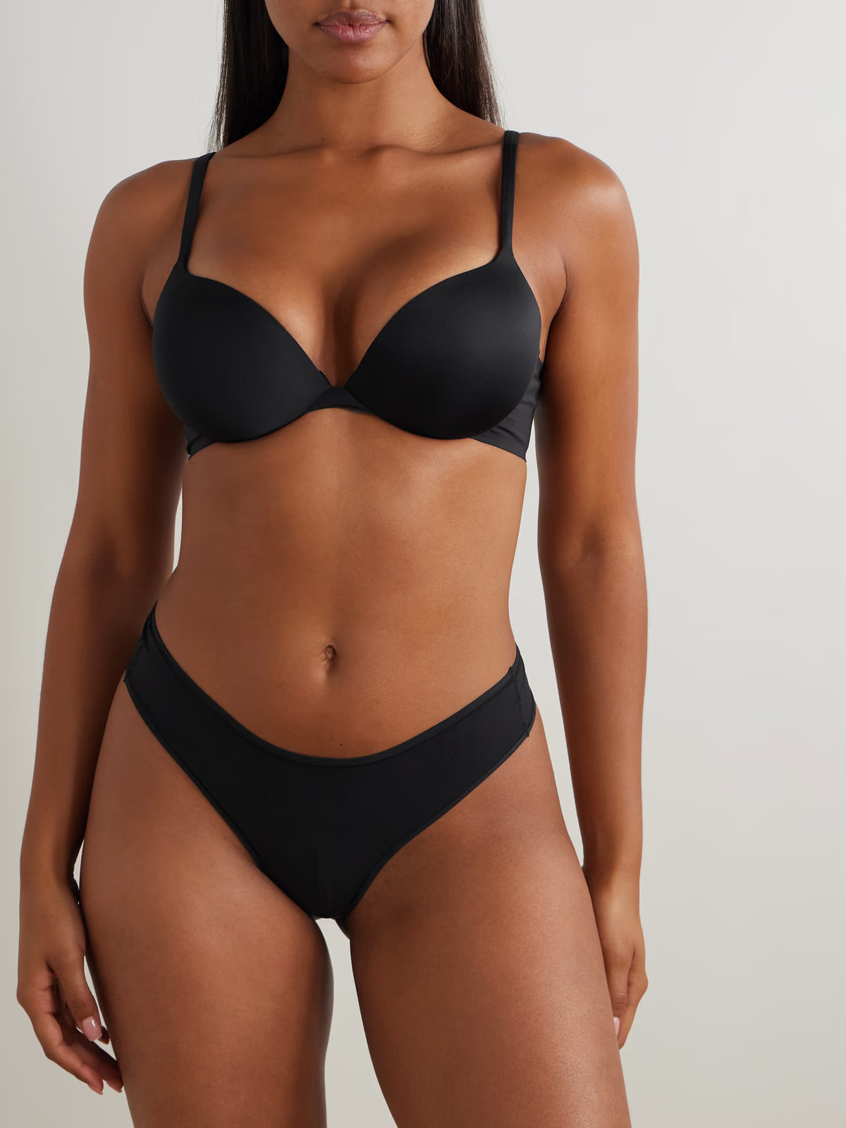 SKIMS - Ultimate Teardrop Push-up Bra - Onyx