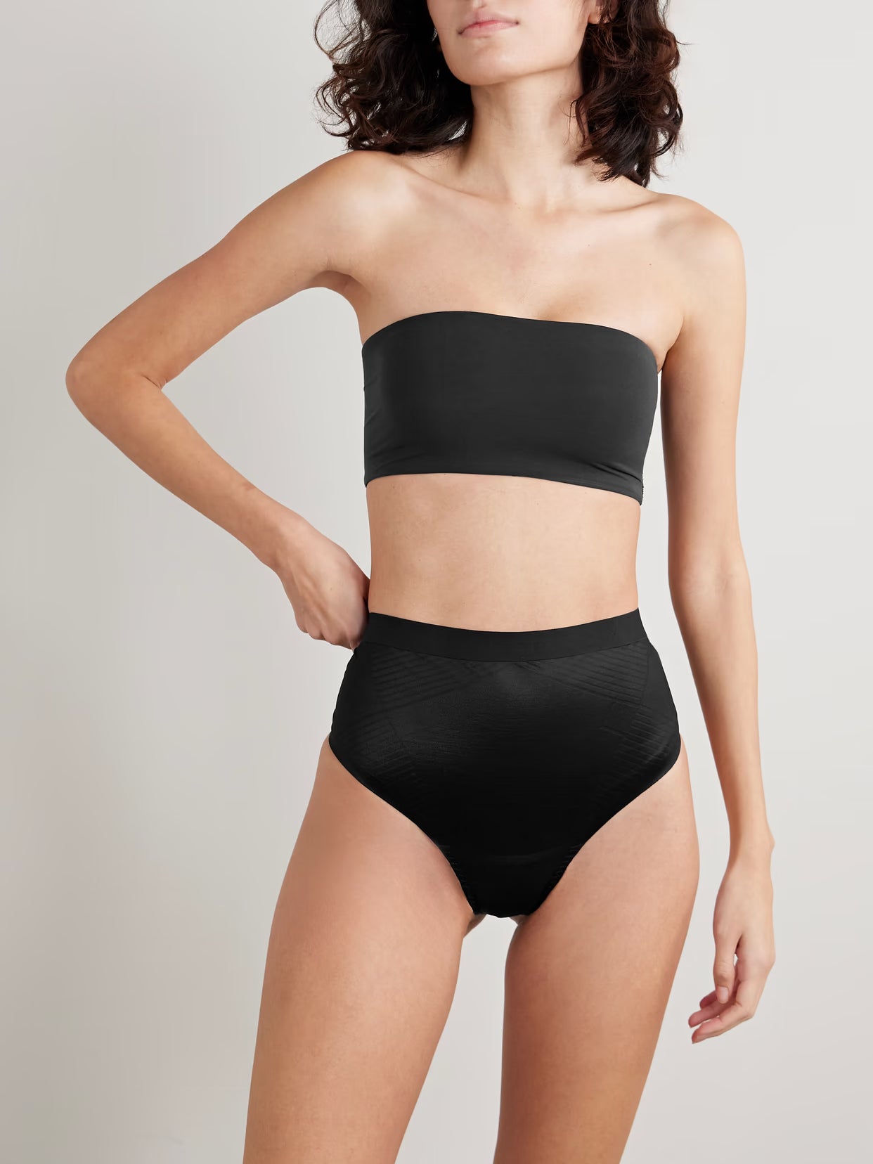 Spanx - Spanxshape Invisible Thong - Black