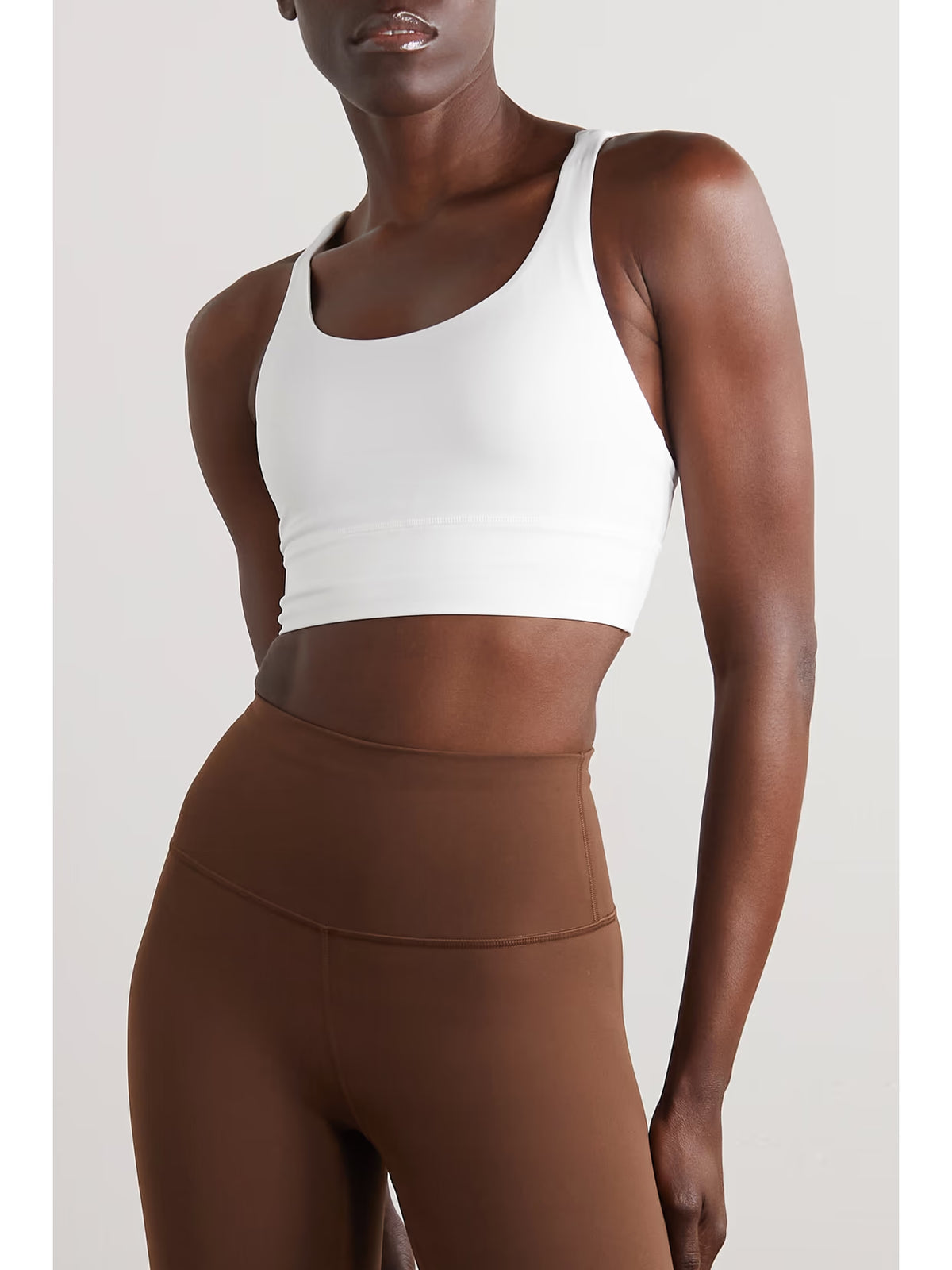 lululemon - Energy Longline Luxtreme Sports Bra - White