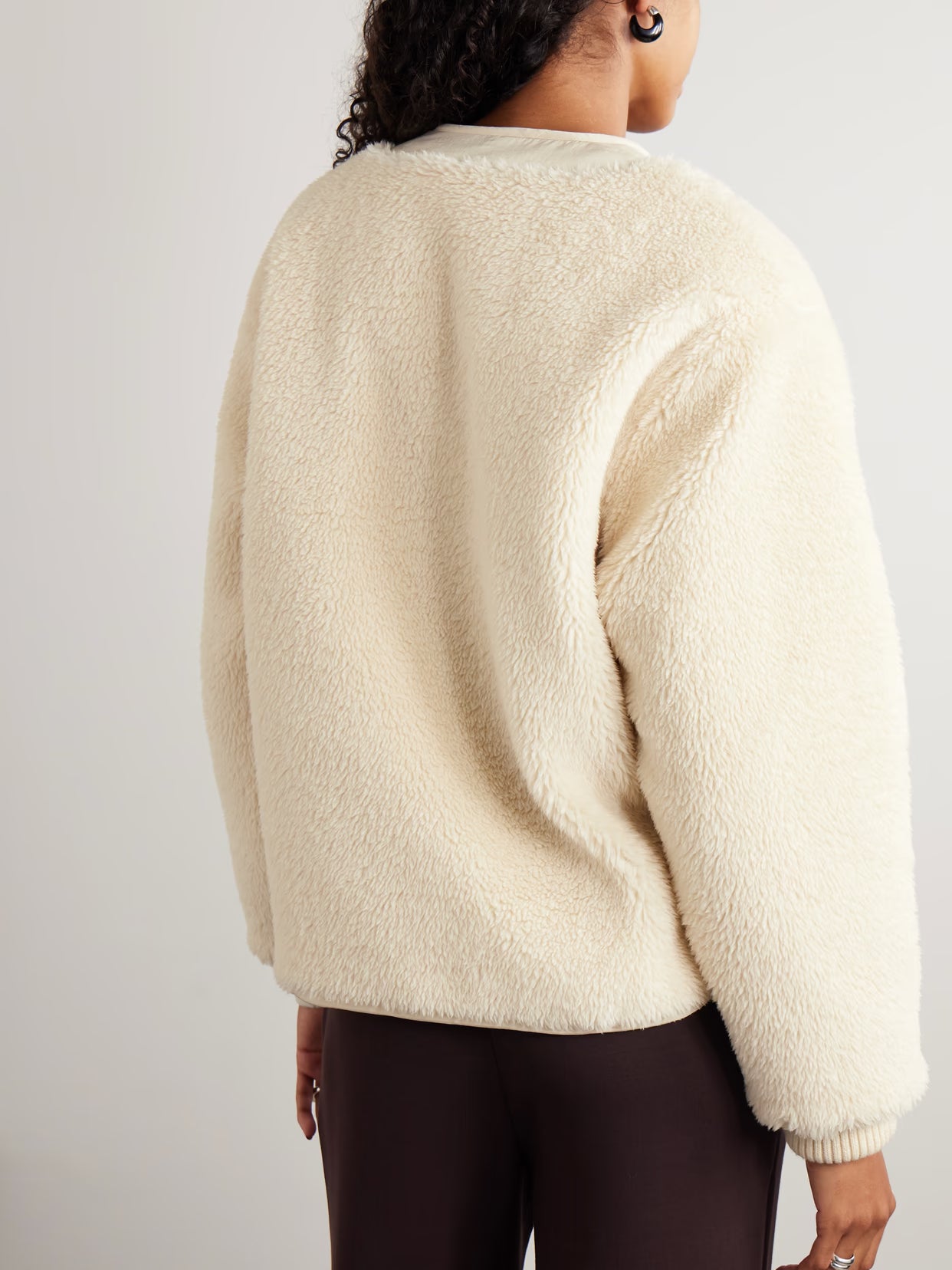 Varley - Drew Reversible Fleece And Quilted Shell Jacket - Brown