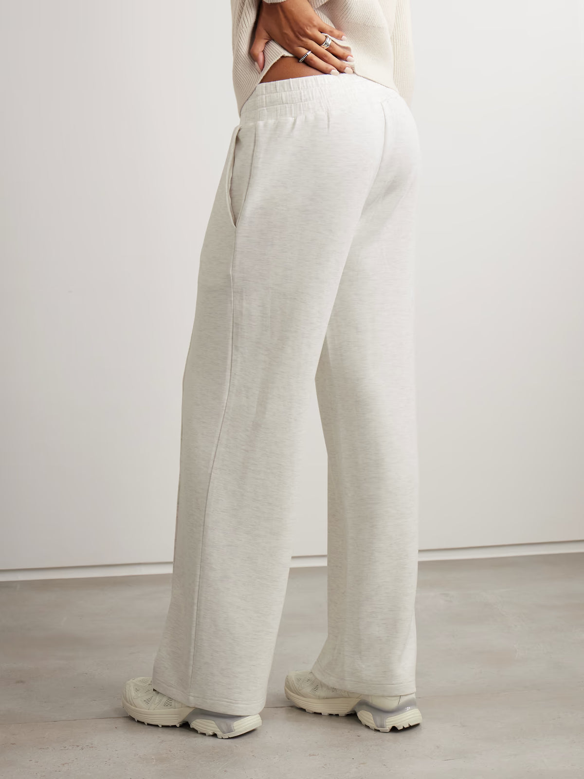 Varley - Doublesoft Wide-leg Pants - Ivory