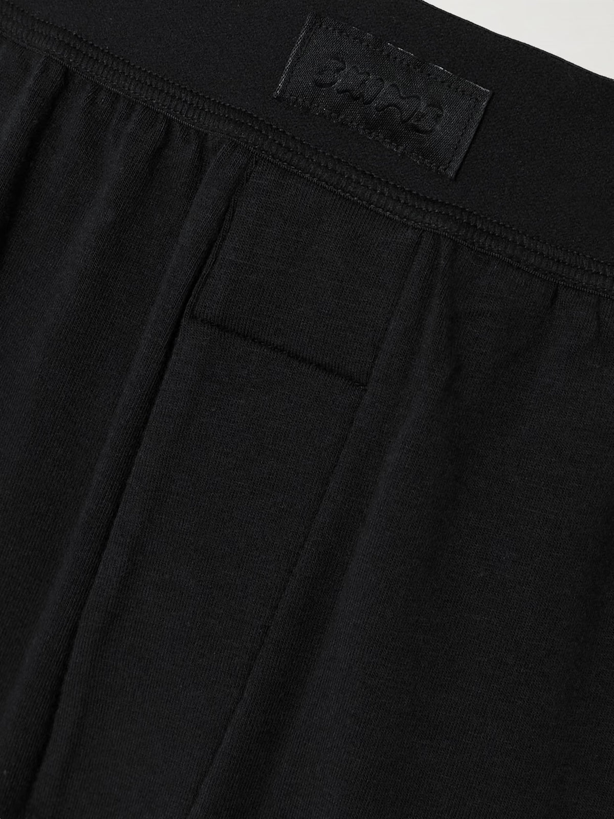 SKIMS - Boyfriend Stretch-modal And Cotton-blend Jersey Track Pants - Onyx