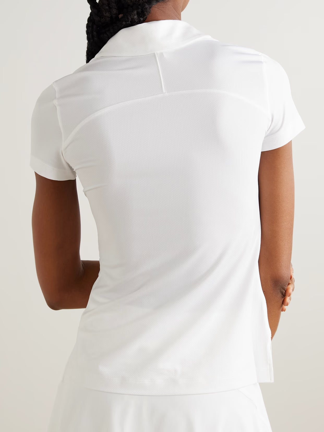 lululemon - Quick Dry Short Sleeve Stretch Recycled Polo Shirt - White