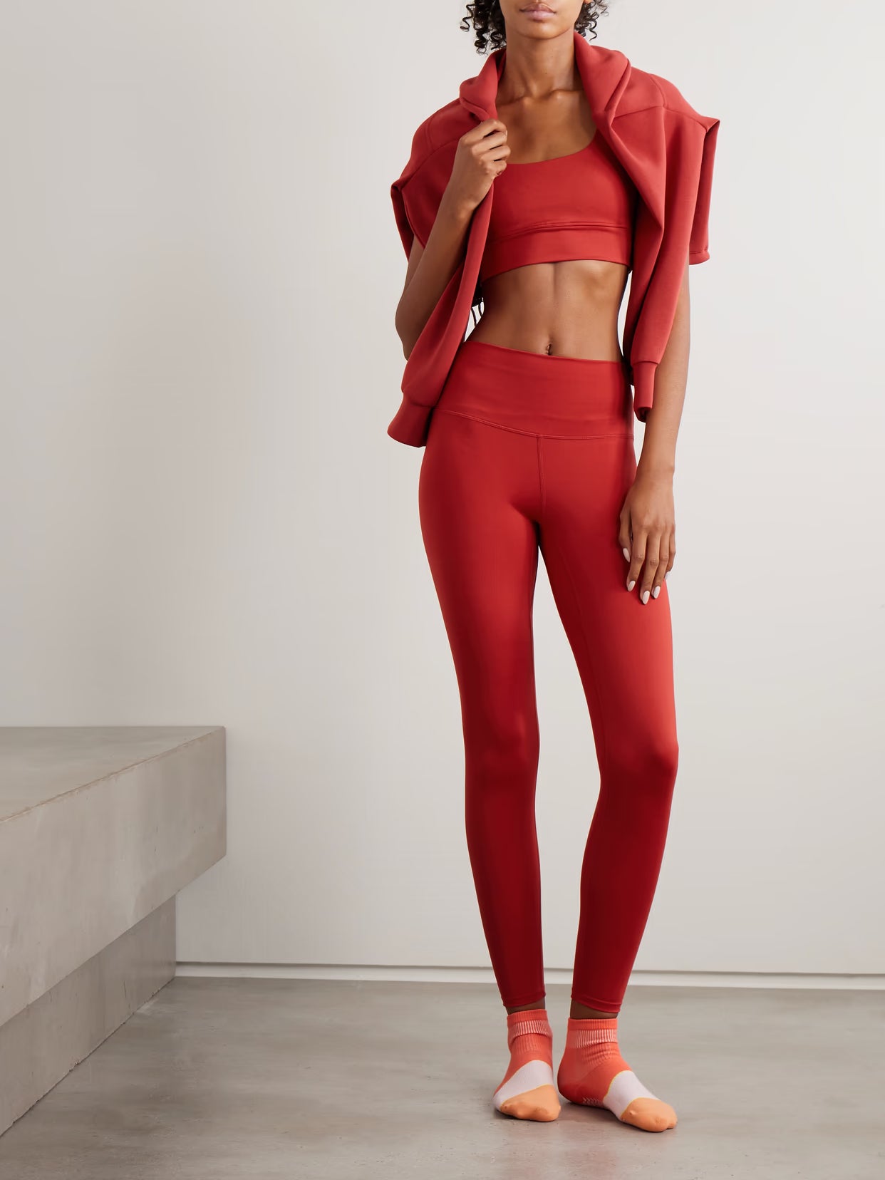 Varley - Freesoft Leggings - Red