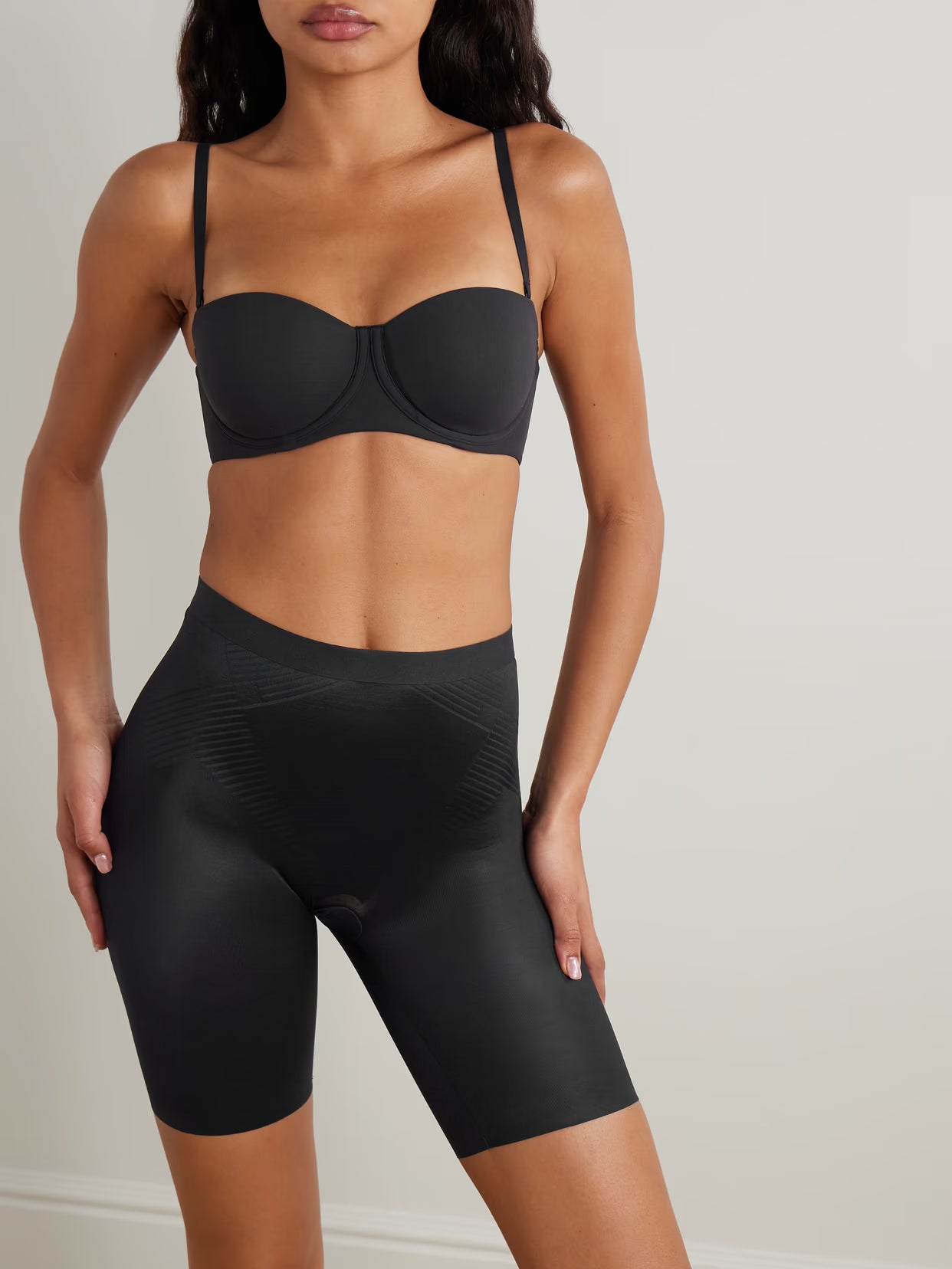 Spanx - Spanxshape Invisible Shorts - Black