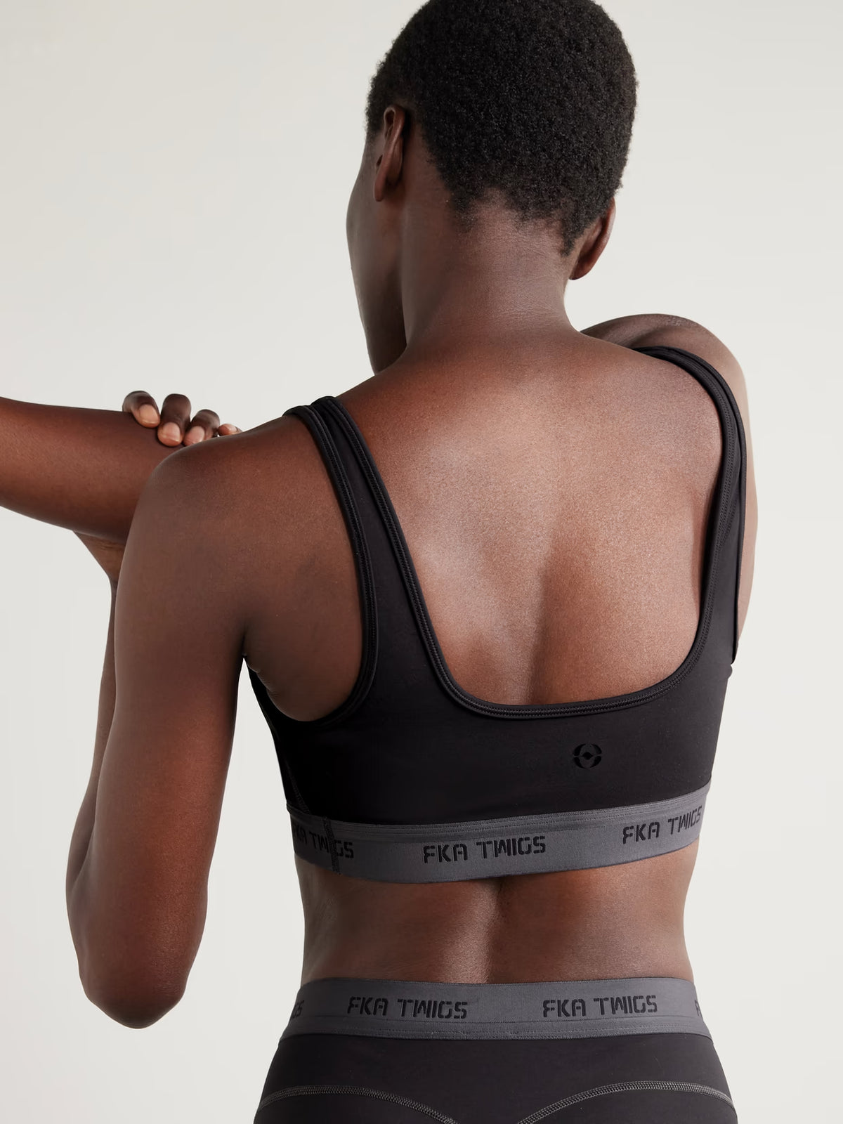 ON - + Fka Twigs Studio Stretch Recycled-jersey Sports Bra - Black