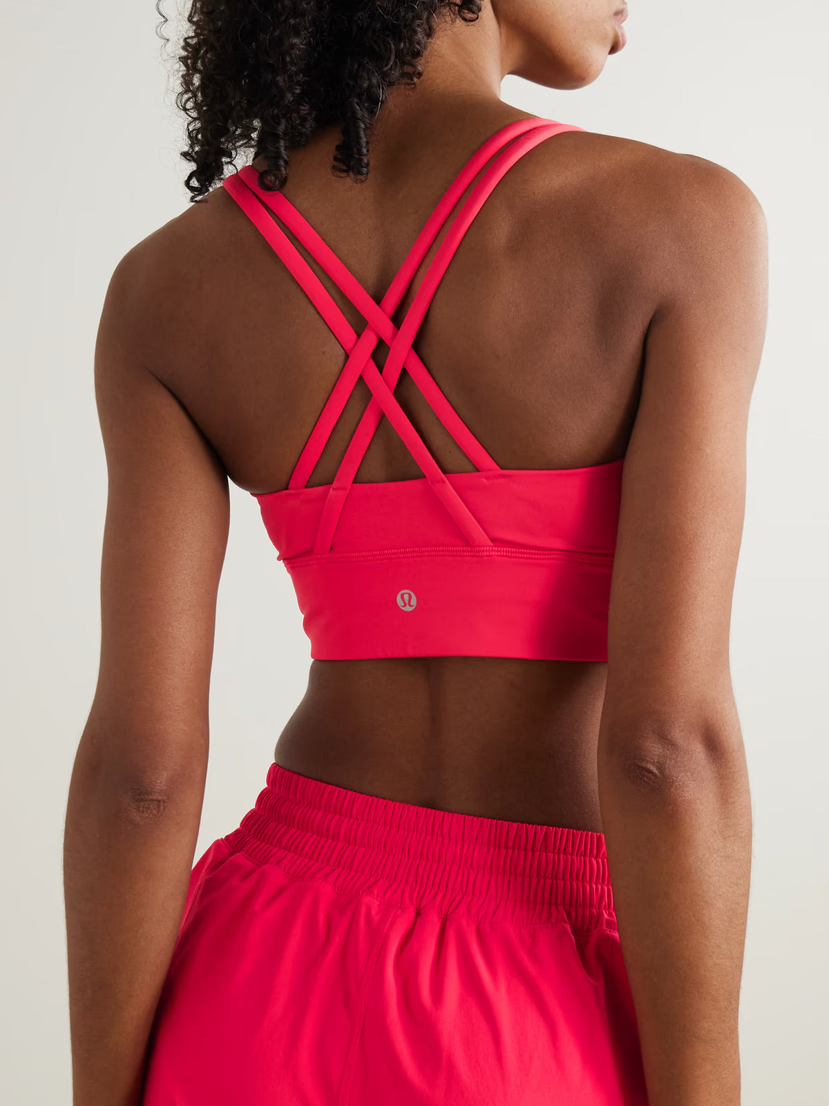 lululemon - Energy Longline Luxtreme Sports Bra - Red