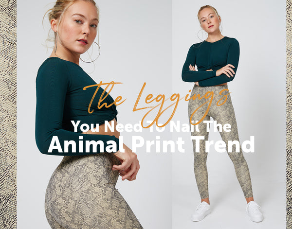 The Leggings You Need To Nail The Animal Print Trend