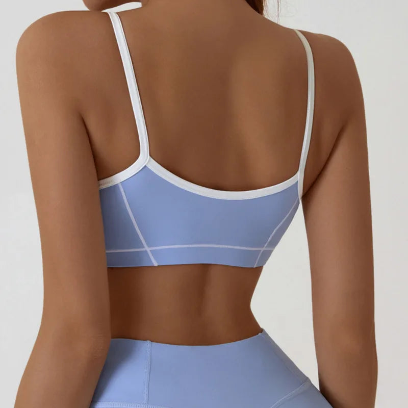 High-Support Sports Bra – Push-Up, Padded & Seamless