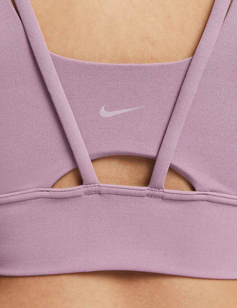 Nike Alate Ellipse Longline Bra - Violet Dust/White – World of