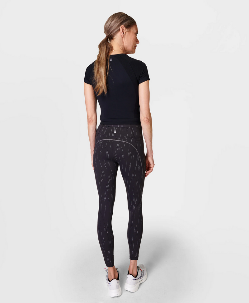 THERMA BOOST RUNNING - Tights - black