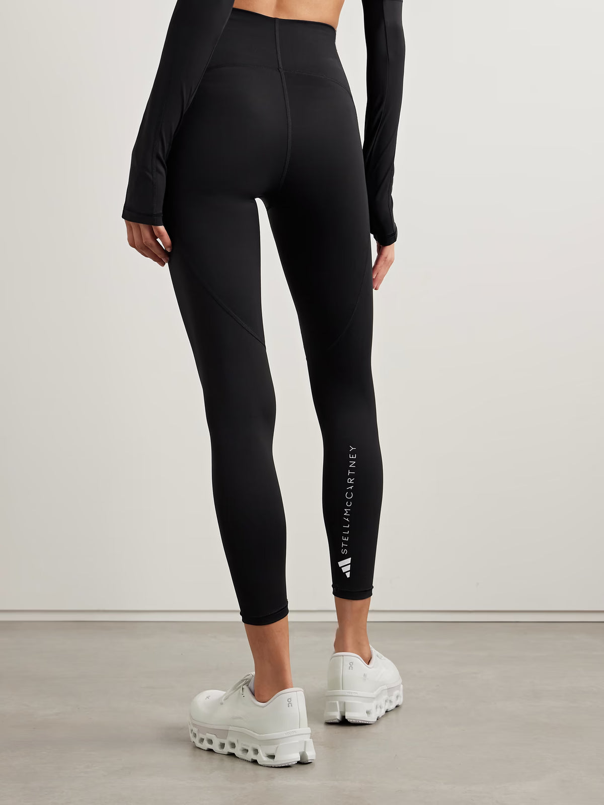adidas by Stella McCartney - Truestrength Stretch Recycled Leggings - Black