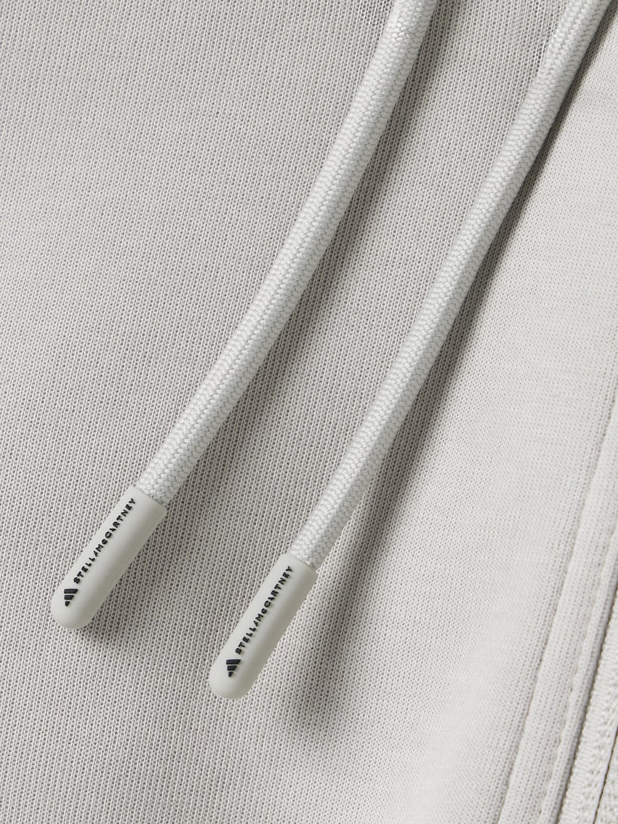 adidas by Stella McCartney - Cropped Organic Cotton-blend Jersey Hoodie - Green