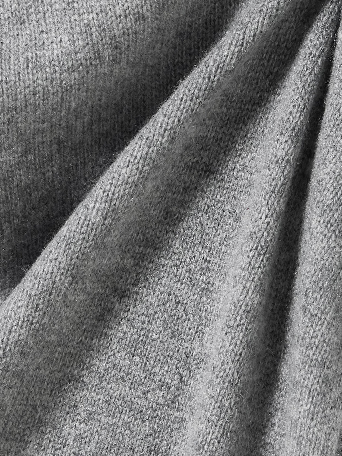 SKIMS - Cashmere Wide-leg Pants - Dark Heather Gray