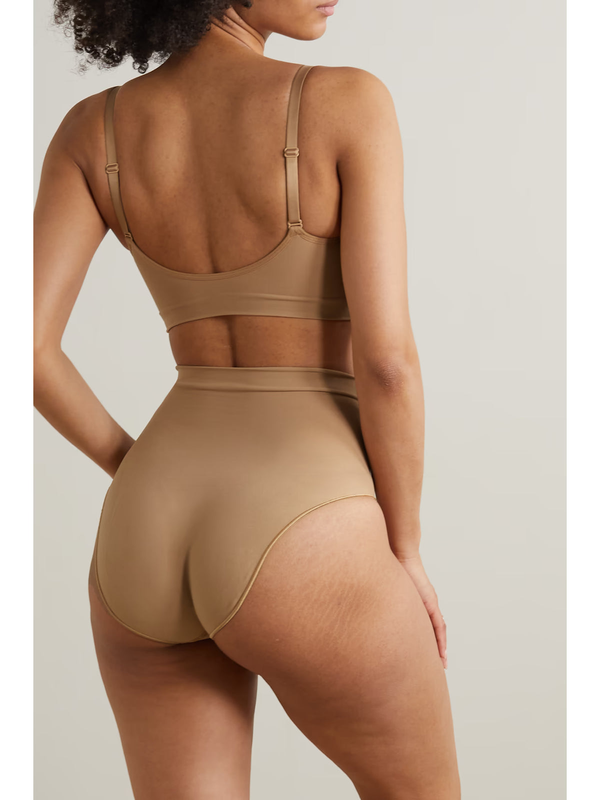SKIMS - Seamless Sculpt Sculpting Mid Waist Briefs - Ochre