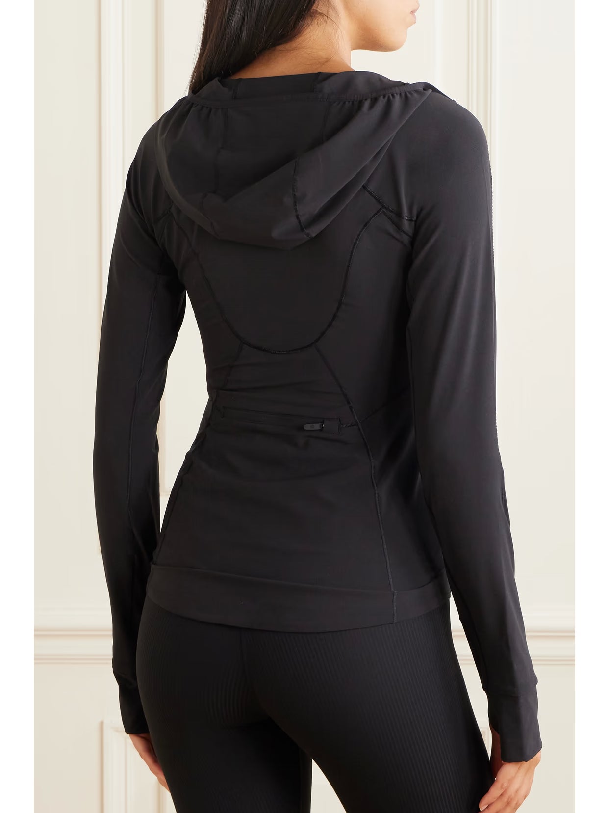 lululemon - Mist Over Hooded Stretch Recycled Jacket - Black