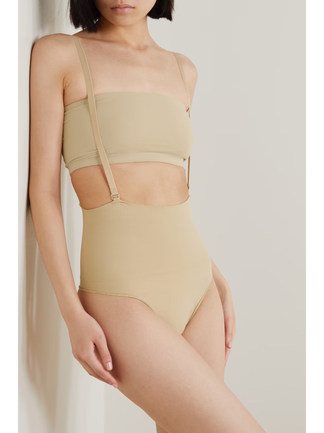 SKIMS - Core Control High Waist Thong - Clay