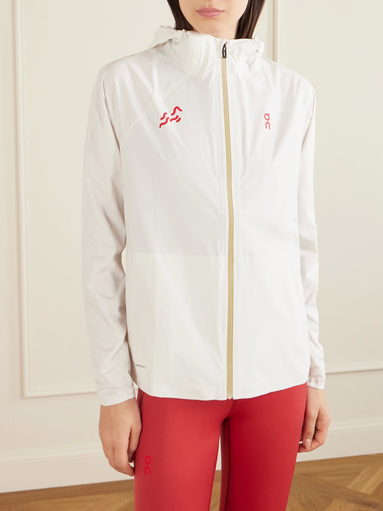 ON - Year Of The Horse Printed Shell Jacket - Ivory