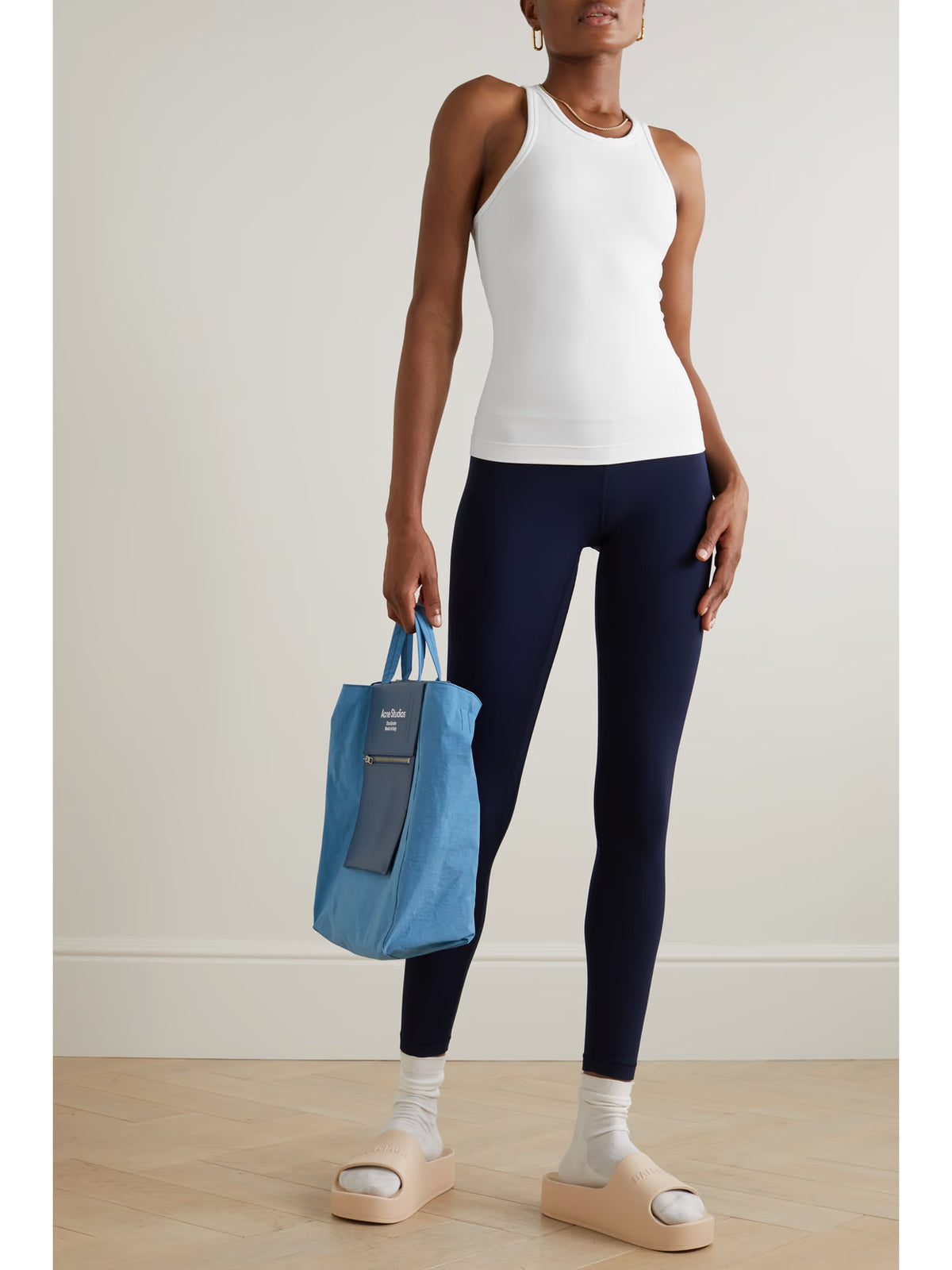 lululemon - Align Waist-length Racerback Nulu Tank - White