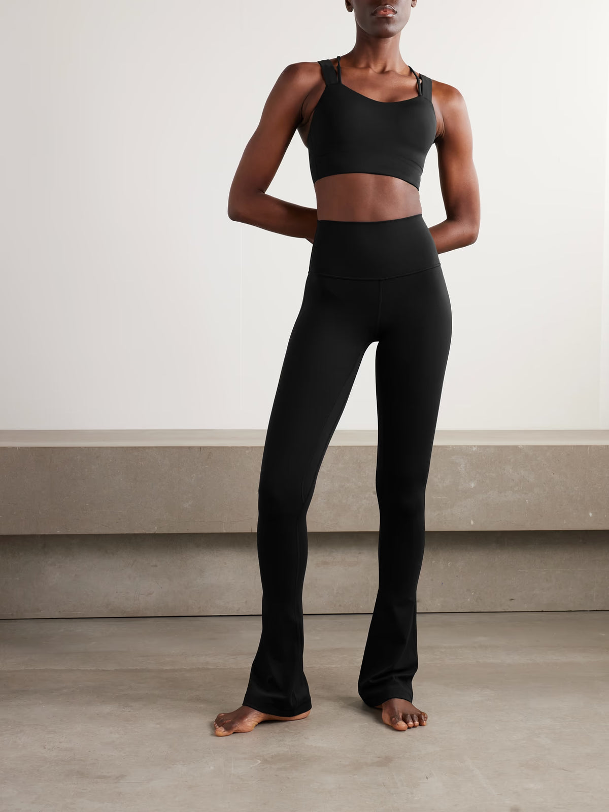 lululemon - Like A Cloud Ribbed Longline Bra - D/dd Cup