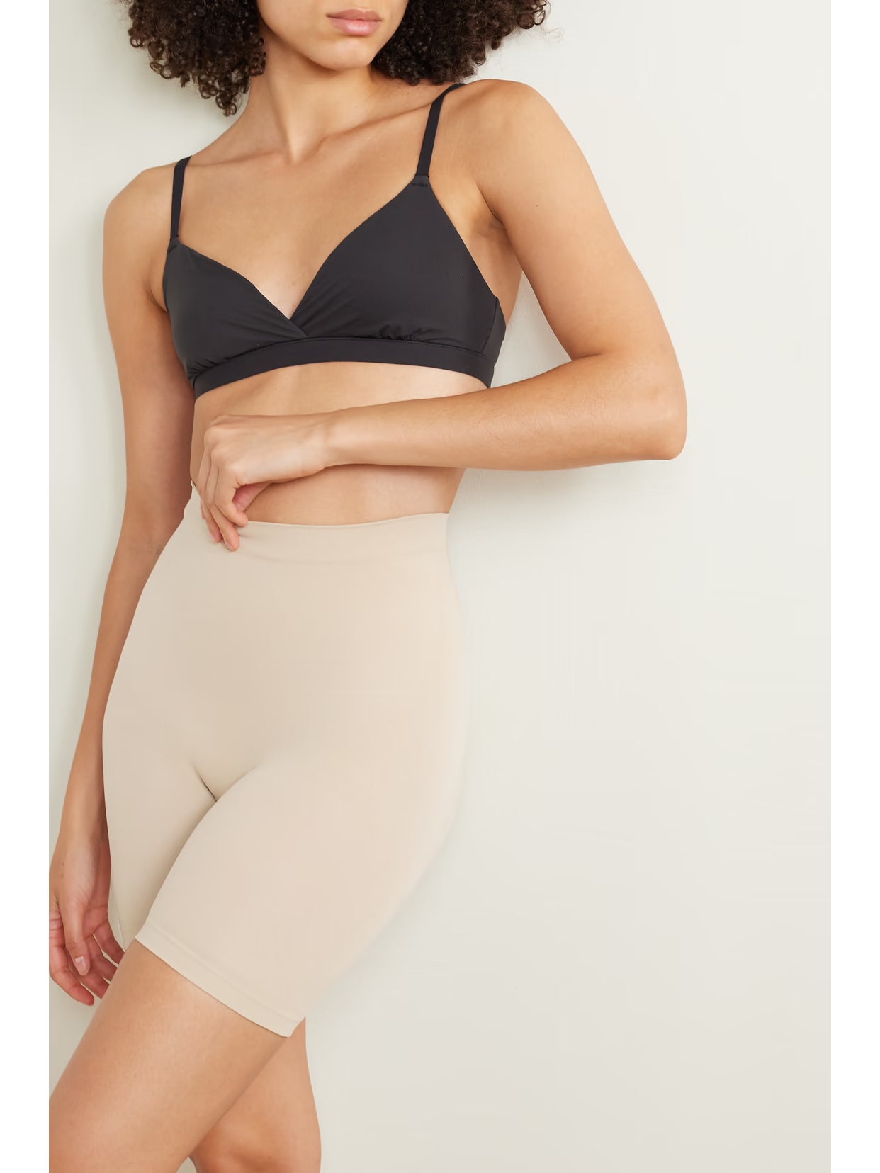 SKIMS - Seamless Sculpt Mid Thigh Short - Clay