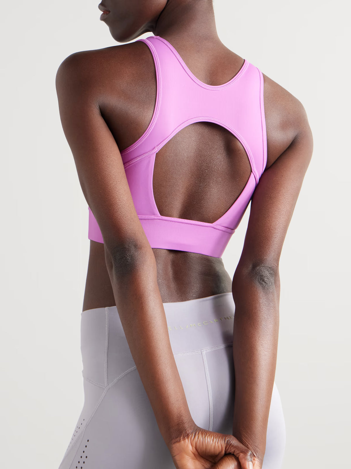 adidas by Stella McCartney - Truestrength Recycled Stretch Sports Bra - Pink