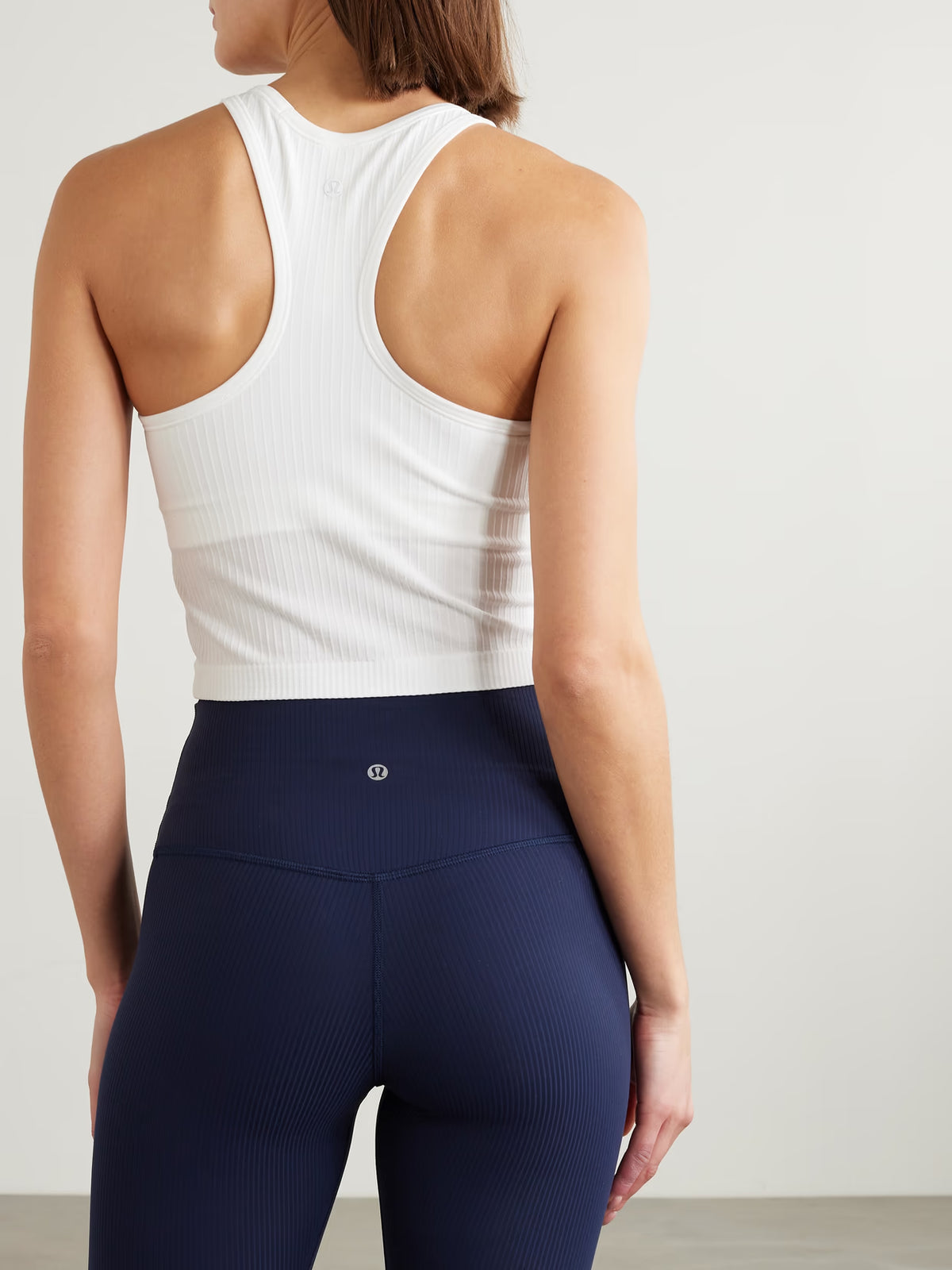 lululemon - Ebb To Street Ribbed Jersey Tank - White